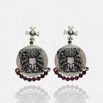 Earrings Athens Decadrachm Sterling Silver 925